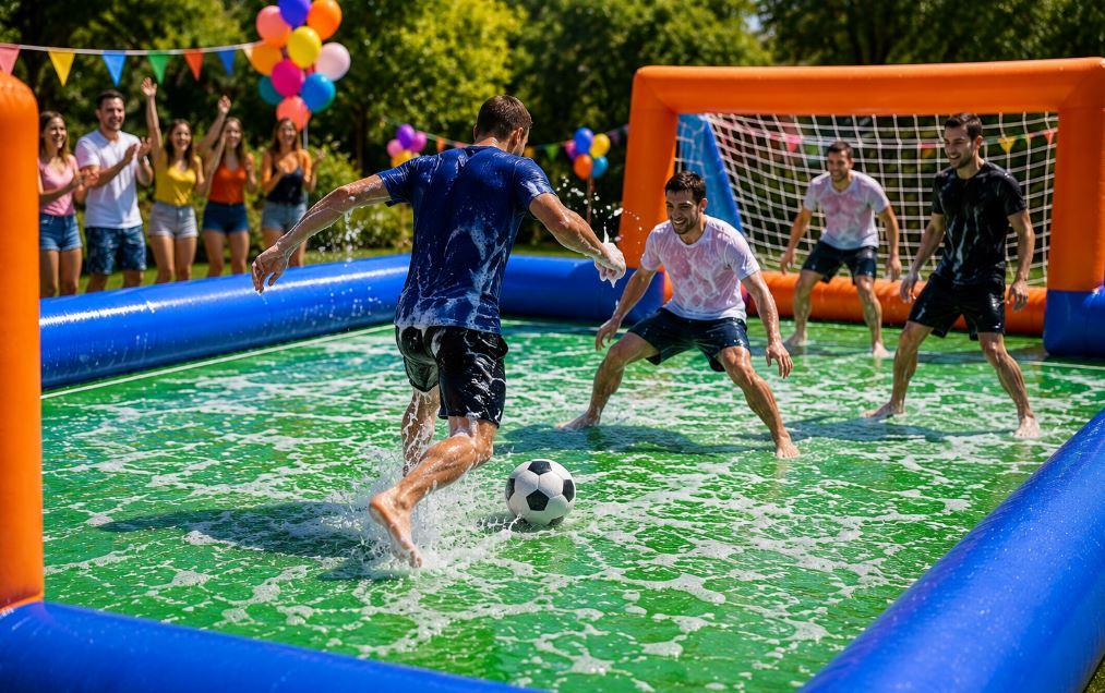 10 Motivos para Alugar Futebol de Sabão na Sua Festa