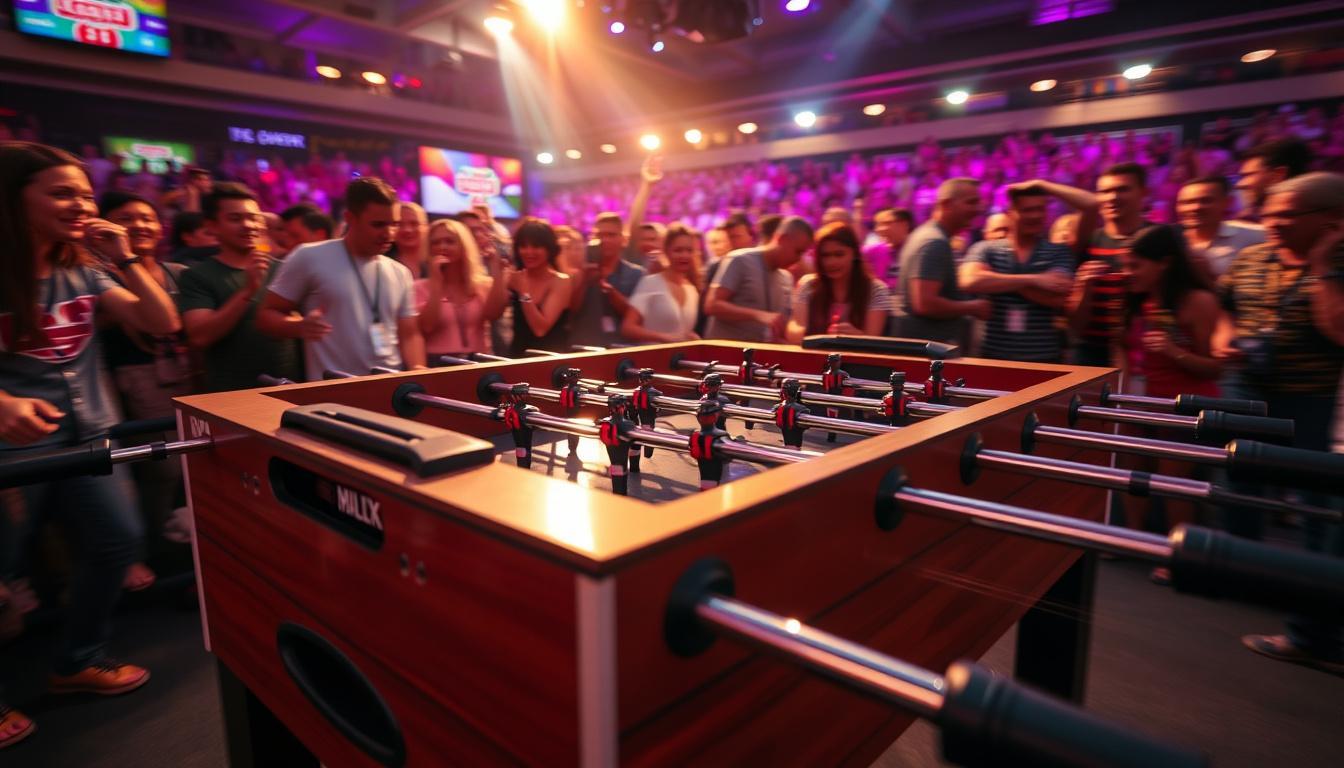 Como escolher a melhor mesa de pebolim para eventos esportivos
